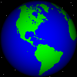 Spinning Globe